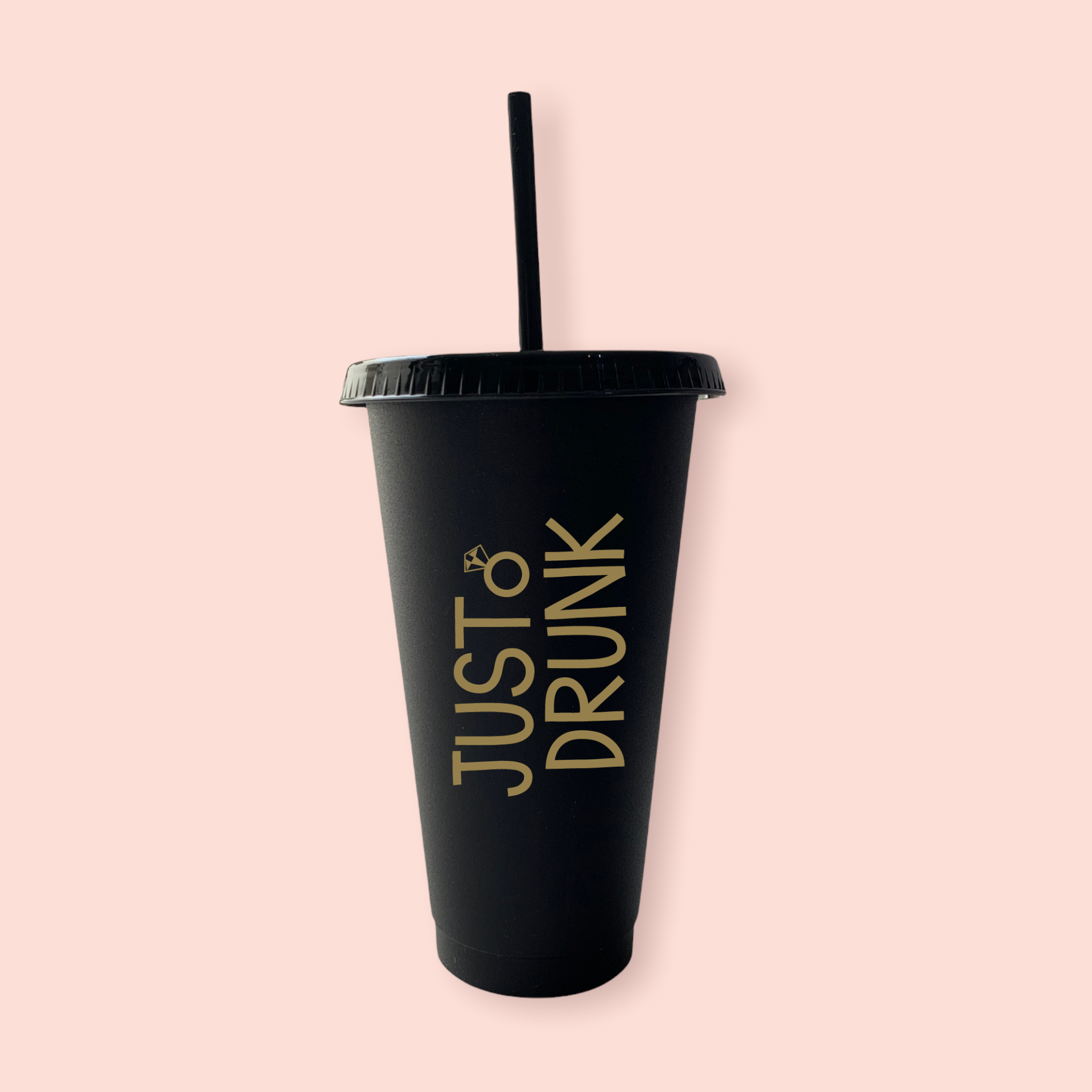 Vaso mediano "Just Drunk"