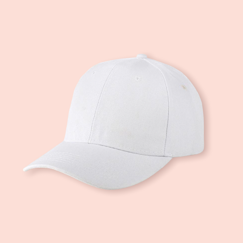 Gorra blanca personalizada