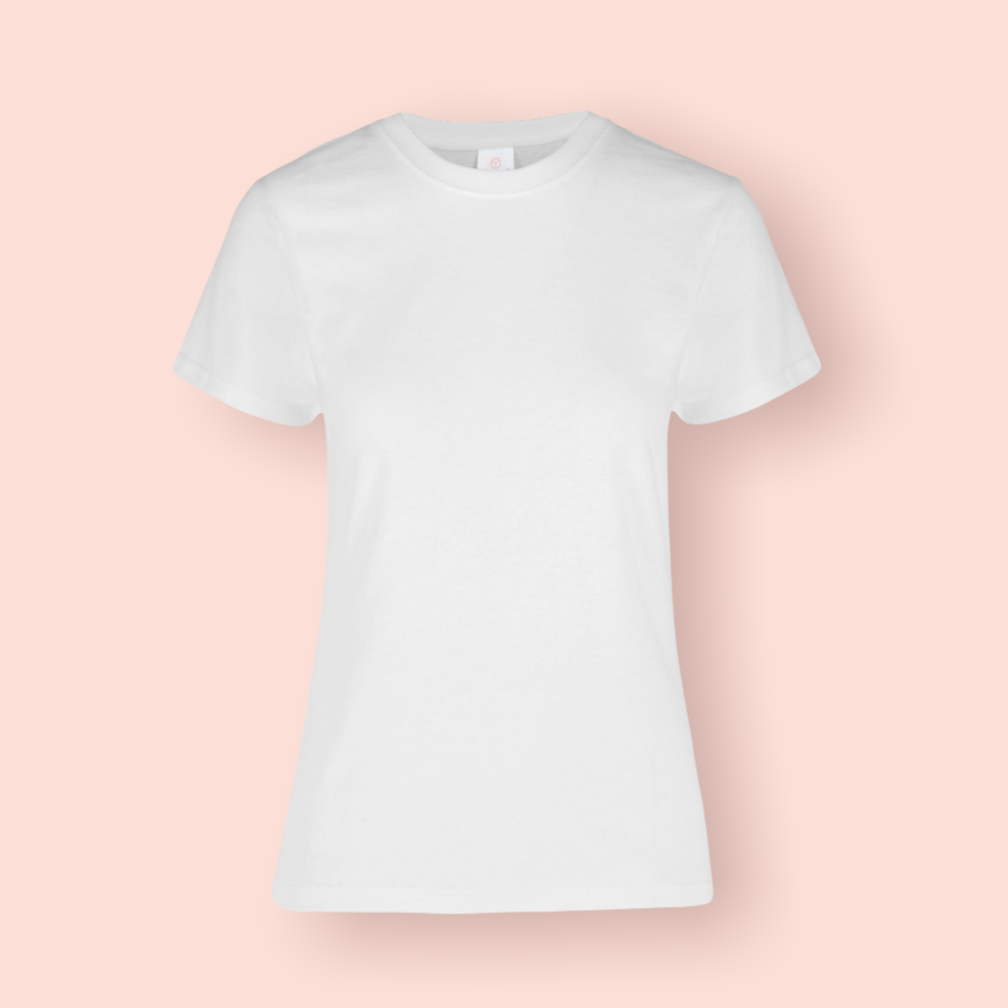 Playera blanca personalizada