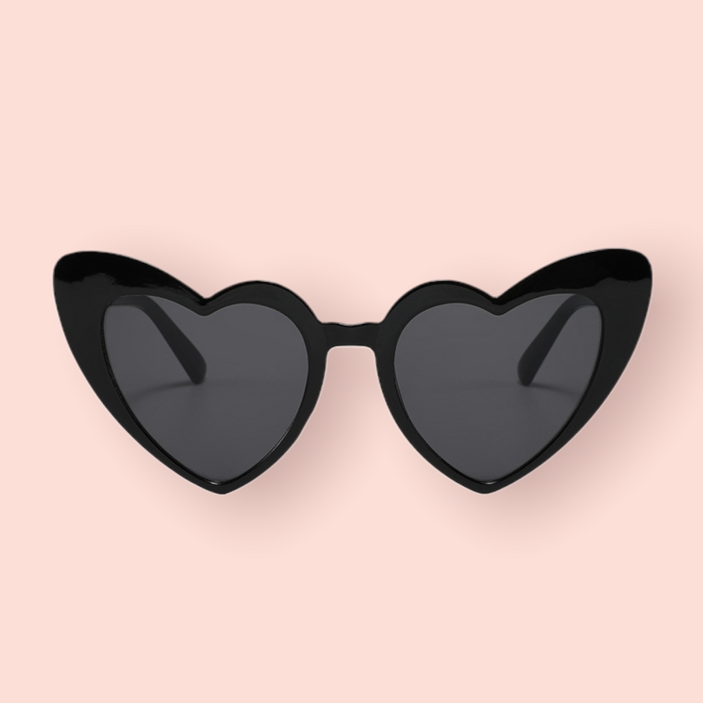 Lentes en top forma de corazon