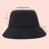 Bucket hat negro personalizado