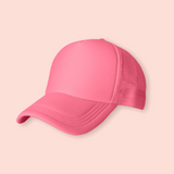 Gorra rosa personalizada